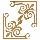 CANTONEIRA (Mod. 2) 7,5x7,5 - G - EMBALAGEM C/ 2 UNIDADES