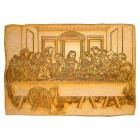 QUADRO SANTA CEIA C/ SUPORTE 28x40