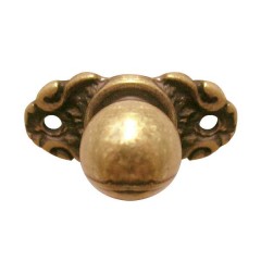 PUXADOR MINI - BOLA- BRONZE