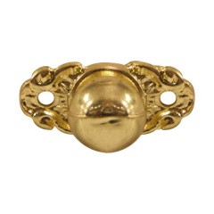 PUXADOR MINI - BOLA - DOURADO