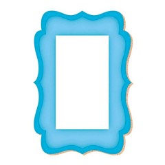 APLIQUE 12x8 - C/ ADESIVO MOLDURA TIFFANY